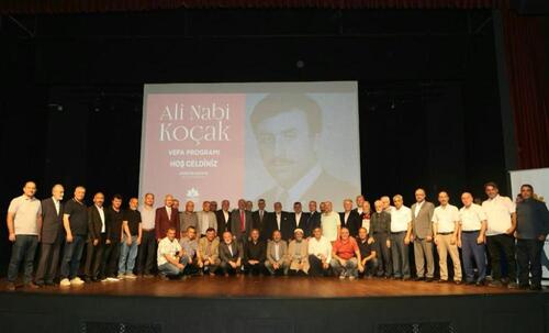 ALİ NABİ KOÇAK İÇİN VEFA PROGRAMI DÜZENLENDİ