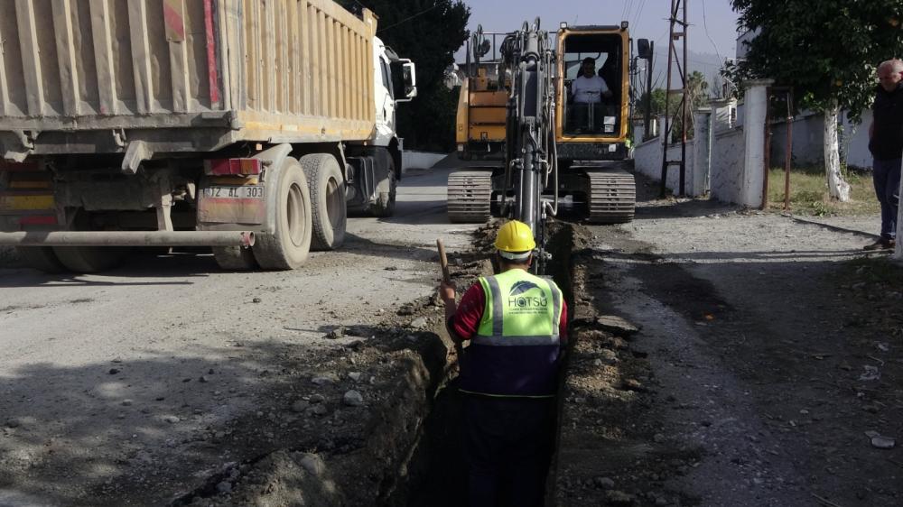 DÖRTYOL'DA 3 MAHALLENİN SU SORUNU ÇÖZÜLÜYOR