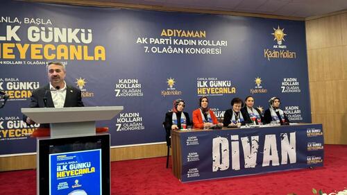 AK PARTİ ADIYAMAN İL KADIN KOLLARI KONGRESİ YOĞUN KATILIMLA GERÇEKLEŞTİ