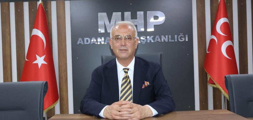 MHP Adana İl Başkanı Kanlı'dan 3 Mayıs Milliyetçiler Günü Mesajı: 