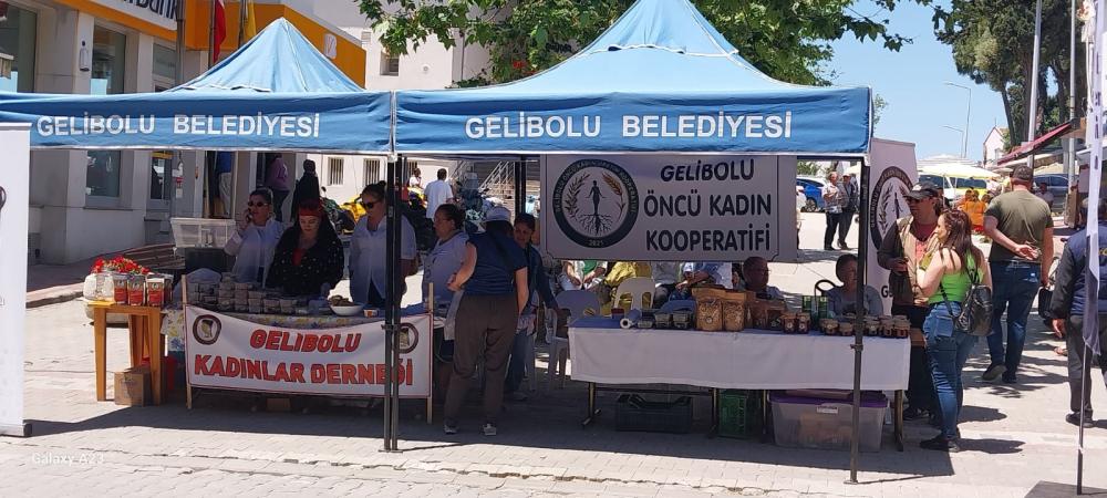 GELİBOLU’DA YÖRESEL LEZZET STANDI KURULDU