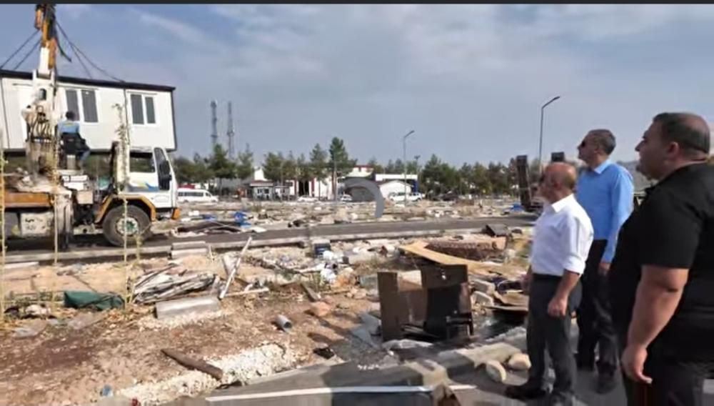 Konteyner Kentler Kaldırılıyor, Kalıcı Konutlara Geçiş Başladı