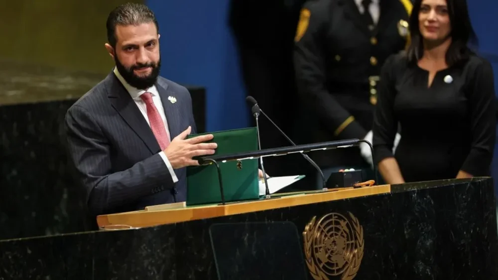 "BM Genel Kurulu'nda konuşan Şara'dan, İsrail'e rest"